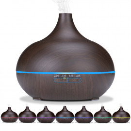 Ultrasonic essential oil diffuser 500ml 230V ONI Dark bluetooth, remote control, 7 colours - D-Work