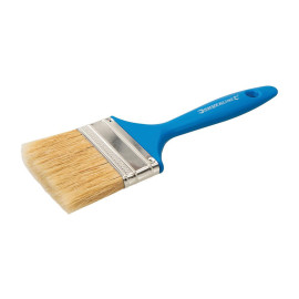 Pinceau Jetable 75 mm – Idéal pour Peinture et Vernis – Précision et Confort d'Utilisation - Silverline