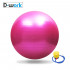 Balón de gimnasia inastillable D. 65 cm en PVC (Rosa) + bomba de inflado - D-Work