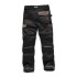 Pantalon de Travail Noir Pro Flex Taille 48 R - Confort Optimal, Résistant et Pratique - Scruffs