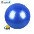 Palla da ginnastica/fitness infrangibile D. 65 cm in PVC (blu) + pompa per il gonfiaggio - D-Work