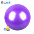 Ballon de gymnastique/ fitness anti-éclatement D. 65 cm en PVC (Violet) + pompe de gonflage - D-Work