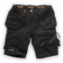 Short Trade Flex Noir pour Femmes - Poches-Étuis, Taille 40 - Confort et Praticité - Scruffs