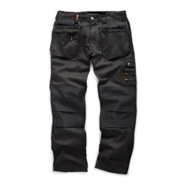 Pantalon Worker Plus Noir - Taille 48 L - Confort et Durabilité pour le Travail - Scruffs