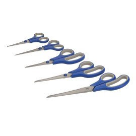 Ciseaux de Précision - Lot de 5 Paires - Idéal pour Découpe Précise et Détails Fins - Silverline