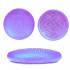 Coussin d'équilibre de gymnastique/ fitness anti-éclatement D. 33 cm en PVC (Violet) + pompe de gonflage - D-Work