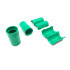 15 manguitos de conexión para conducto eléctrico y tubo D. 25 mm x L. 50 mm (Verde) - 100% francés - D-Work