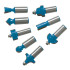 Fraises de Défonceuse TCT 1/2" - Lot de 30 Pièces - Précision et Performance Optimale - Silverline