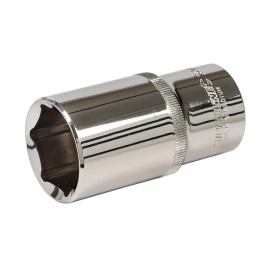 Douille Métrique Profonde 6 Pans 1/2" 30 mm – Outil Précis pour Mécanique - Silverline