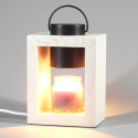 Lampe chauffante pour bougie parfumée candle warmer Ht. 8 cm "CLARA 505W" ampoule GU10 230V à variateur - D-Work