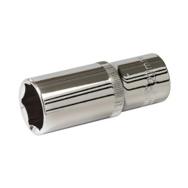 Douille Métrique Profonde 6 Pans 1/2" 22 mm – Outil Précis pour Mécanique - Silverline