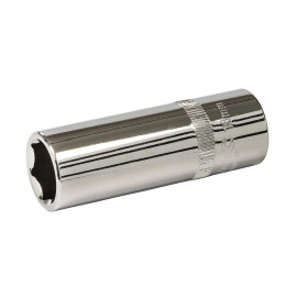 Douille Métrique Profonde 6 Pans 1/2" 18 mm – Outil Précis pour Mécanique - Silverline