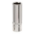 Douille Métrique Profonde 6 Pans 1/2" 18 mm – Outil Précis pour Mécanique - Silverline