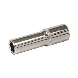 Douille Métrique Profonde 6 Pans 1/2" 13 mm – Outil Précis pour Mécanique – Résistance et Durabilité - Silverline