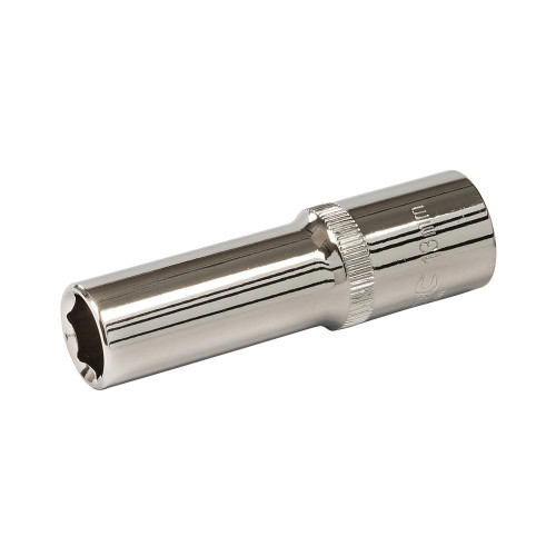 Douille Métrique Profonde 6 Pans 1/2" 13 mm – Outil Précis pour Mécanique – Résistance et Durabilité - Silverline