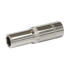 Douille Métrique Profonde 6 Pans 1/2" 12 mm – Outil Précis pour Mécanique - Silverline