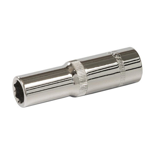 Douille Métrique Profonde 6 Pans 1/2" 12 mm – Outil Précis pour Mécanique - Silverline