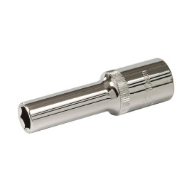 Douille Métrique Profonde 6 Pans 1/2" 10 mm – Outil Précis et Durable pour Mécanique - Silverline