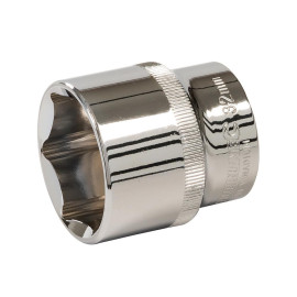 Douille Métrique 6 Pans 1/2" 32 mm – Outil de Précision pour Mécanique – Résistance et Durabilité - Silverline