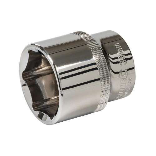 Douille Métrique 6 Pans 1/2" 30 mm – Outil Précis et Durable pour Mécanique - Silverline