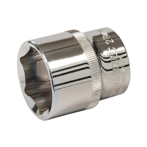 Douille Métrique 6 Pans 1/2" 28 mm – Outil Précis et Durable pour Mécaniciens - Silverline