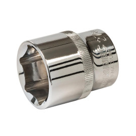 Douille Métrique 6 Pans 1/2" 27 mm – Outil Précis et Durable pour Mécanique - Silverline