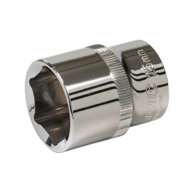 Douille Métrique 6 Pans 1/2" 25 mm – Outil Précis et Durable pour Mécanique - Silverline