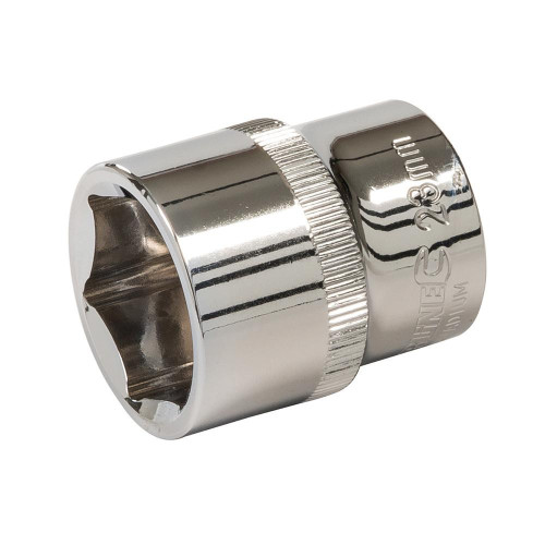 Douille Métrique 6 Pans 1/2" 23 mm – Outil Précis pour Mécanique – Résistance et Durabilité - Silverline