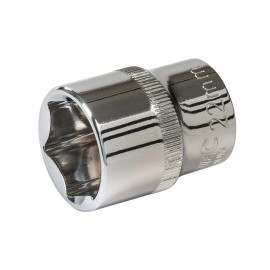 Douille Métrique 6 Pans 1/2" 22 mm – Outil Précis et Durable pour Mécanique - Silverline