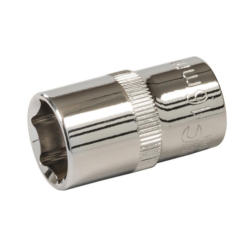 Douille Métrique 6 Pans 1/2" 16 mm – Outil Précis et Durable pour Mécaniciens - Silverline