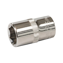 Douille Métrique 6 Pans 1/2" 15 mm – Outil Précis et Durable pour Mécaniciens - Silverline