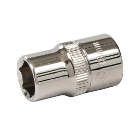Douille Métrique 6 Pans 1/2" 13 mm – Outil Précis et Durable pour Mécaniciens - Silverline