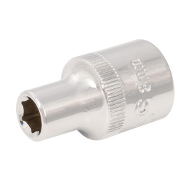 Douille Métrique 6 Pans 1/2" 8 mm – Outil Précis et Durable pour Mécaniciens - Silverline