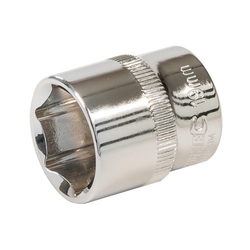 Douille Métrique 6 Pans 3/8" 19 mm - Outil de Précision pour Mécaniciens - Silverline