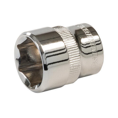 Douille Métrique 6 Pans 3/8" 18 mm - Outil Précis et Durable - Idéal pour Mécanique - Silverline