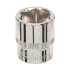 Douille Métrique 6 Pans 3/8" 18 mm - Outil Précis et Durable - Idéal pour Mécanique - Silverline