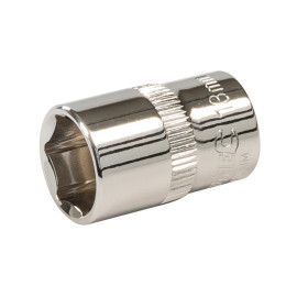 Douille Métrique 6 Pans 3/8" 13 mm - Outil de Précision pour Mécanique - Performance Optimale - Silverline