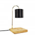 Lampe chauffante pour bougie candle warmer "CLARA 507" lampe GU10 230V à variateur pour bougie parfumée Ht. 10 cm - D-Work