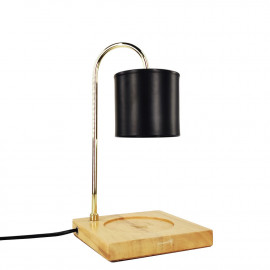 Lampe chauffante pour bougie parfumée candle warmer Ht. 10 cm "CLARA 507" ampoule GU10 230V à variateur - D-Work