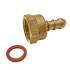 Tétine pour Détendeur Gaz M20x150 – 20 mm, Longueur 150 mm – Résistante et Durable - RIBIMEX