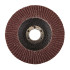 Disque à Lamelles en Corindon 115 mm - Grain 60 - Idéal pour Ponçage Précis - Silverline