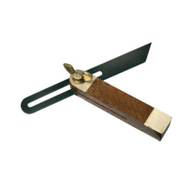Mini-Fausse Équerre 100 mm - Précision et Compacité - Outil Indispensable pour Menuiserie - Silverline