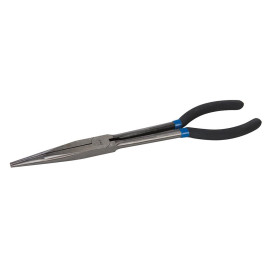 Pince d'Électronicien Longue Portée Droite – Précision et Ergonomie – Idéale pour Travaux Électroniques - Silverline
