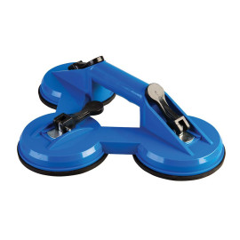 Ventouse Triple 100 kg – Support de Levage Sécurisé – Idéal pour Transporter des Charges Lourdes - Silverline