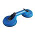 Ventouse Double 70 kg - Fixation Sécurisée - Idéale pour Transporter des Charges Légères - Silverline