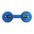 Ventouse Double 70 kg - Fixation Sécurisée - Idéale pour Transporter des Charges Légères - Silverline