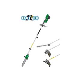 Outil 4 en 1 R-BAT20 40V – Avec 2 Batteries 20V 2A et Chargeur – Polyvalent et Pratique - RIBIMEX