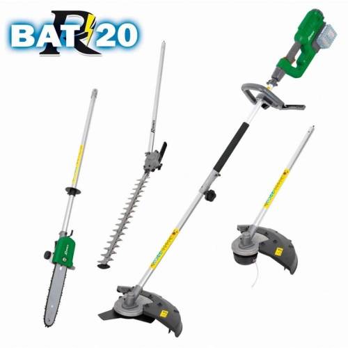Outil 4 en 1 R-BAT20 40V - Sans Batterie ni Chargeur - Polyvalent et Efficace - RIBIMEX
