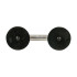 Ventouse en Aluminium Double 100 kg – Fixation Sécurisée et Pratique - Silverline