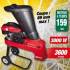 Broyeur Thermique 159CC 4HP pour Végétaux - 47.2 kg - Puissant et Efficace - Idéal pour le Jardinage - RIBIMEX